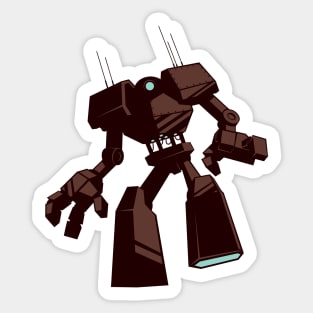 Giant Robot Isolated Sticker